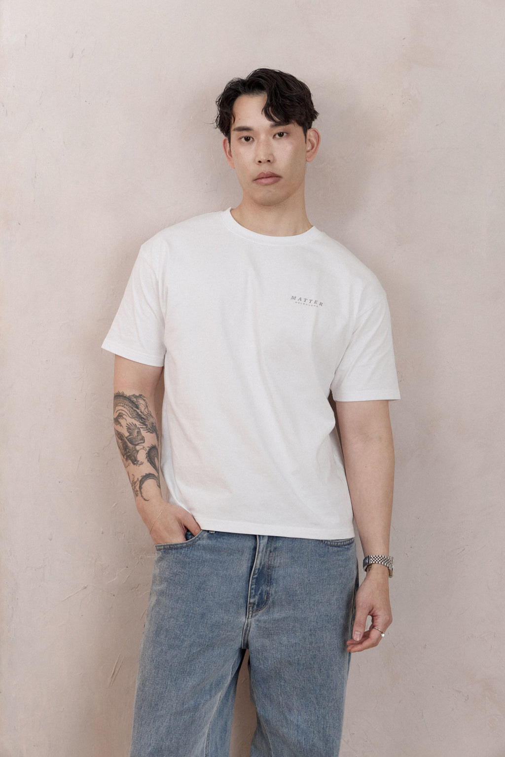 Foundation Tee - White