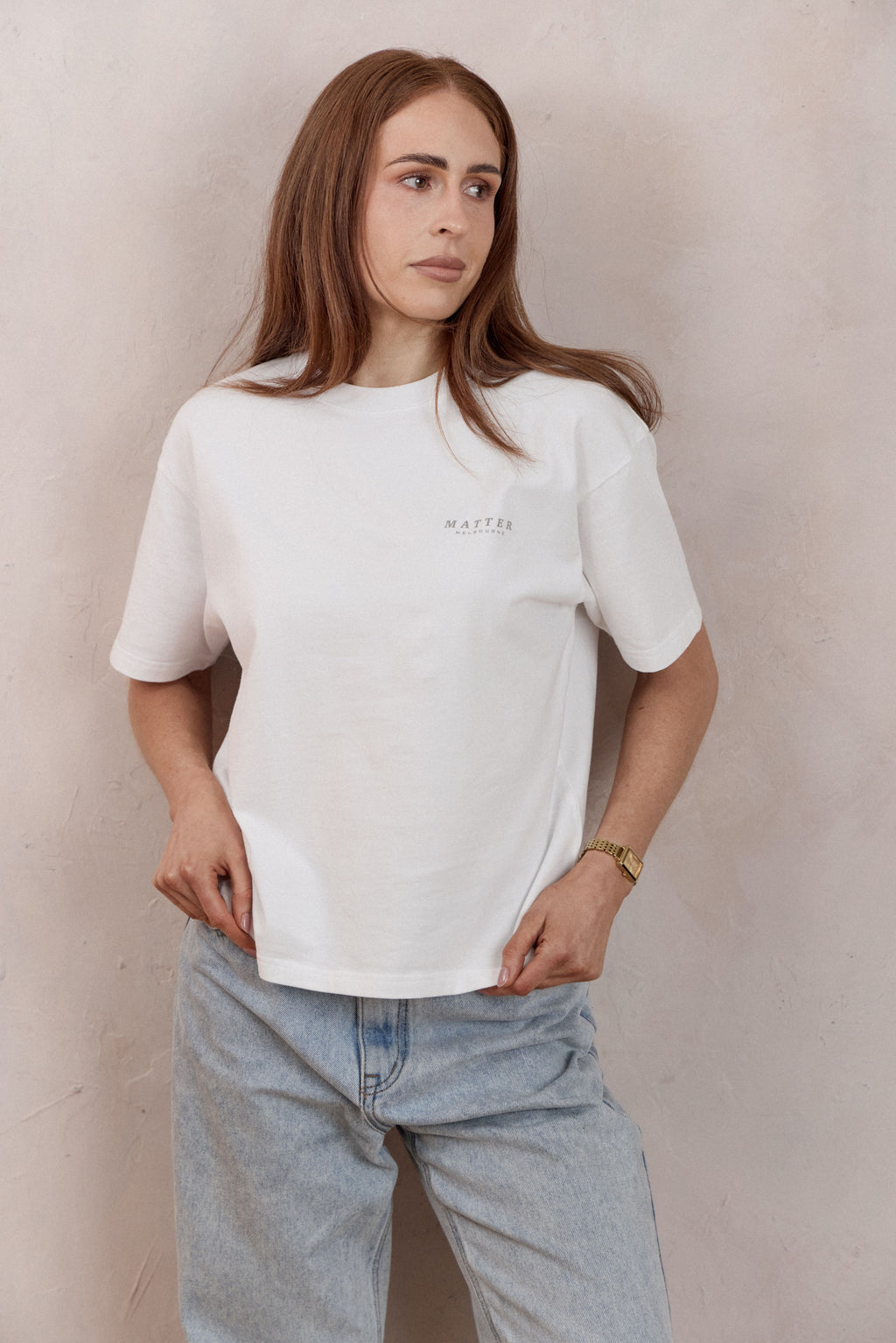Foundation Tee - White